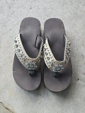 vtg y2k mcbling grunge cyber platform sandals